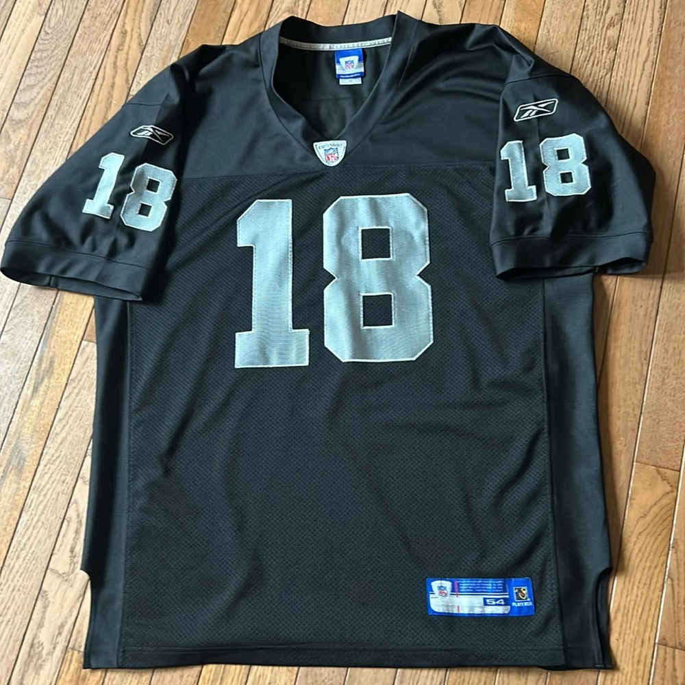 Raiders NFL Reebok size 54 authentic jersey